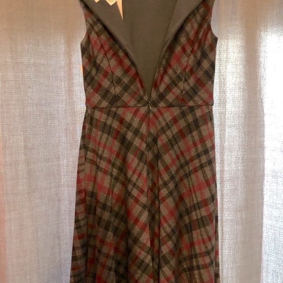 Wisp Grey Plaid Dress - Picture 7 of 7